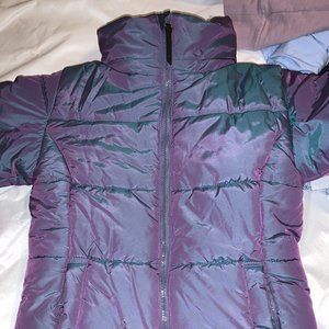 All In Motion iridescent puffer jacket